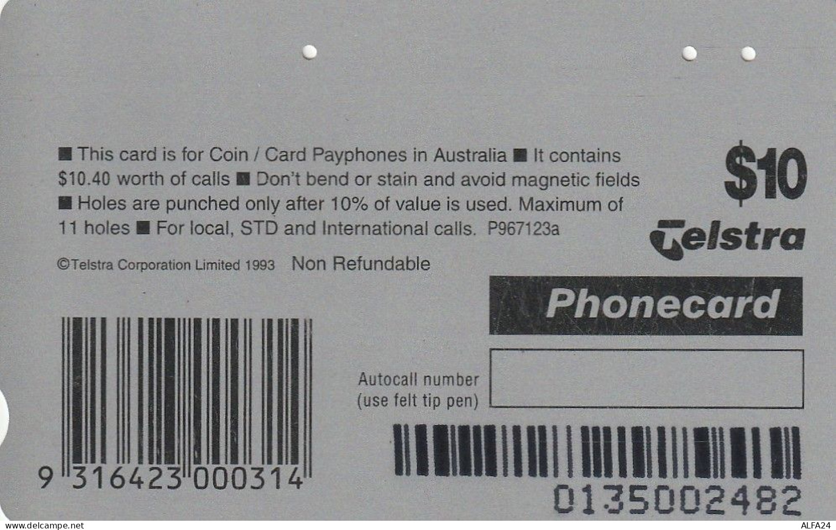 PHONE CARD AUSTRALIA  (CZ567 - Australia