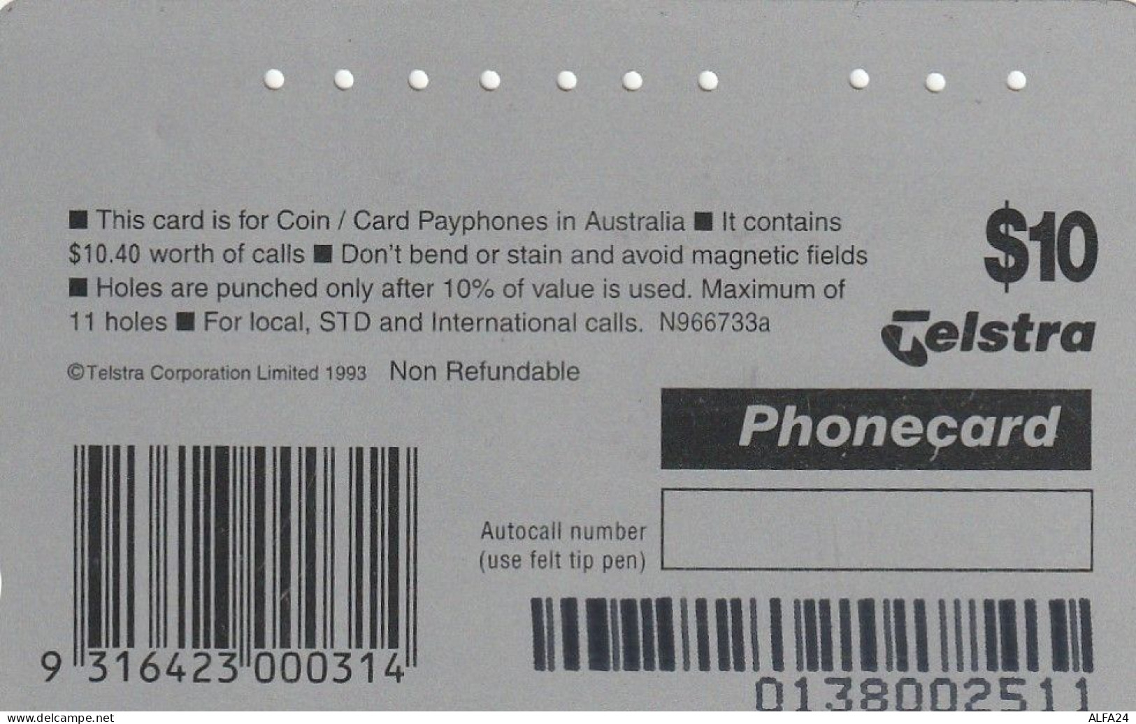 PHONE CARD AUSTRALIA  (CZ560 - Australië