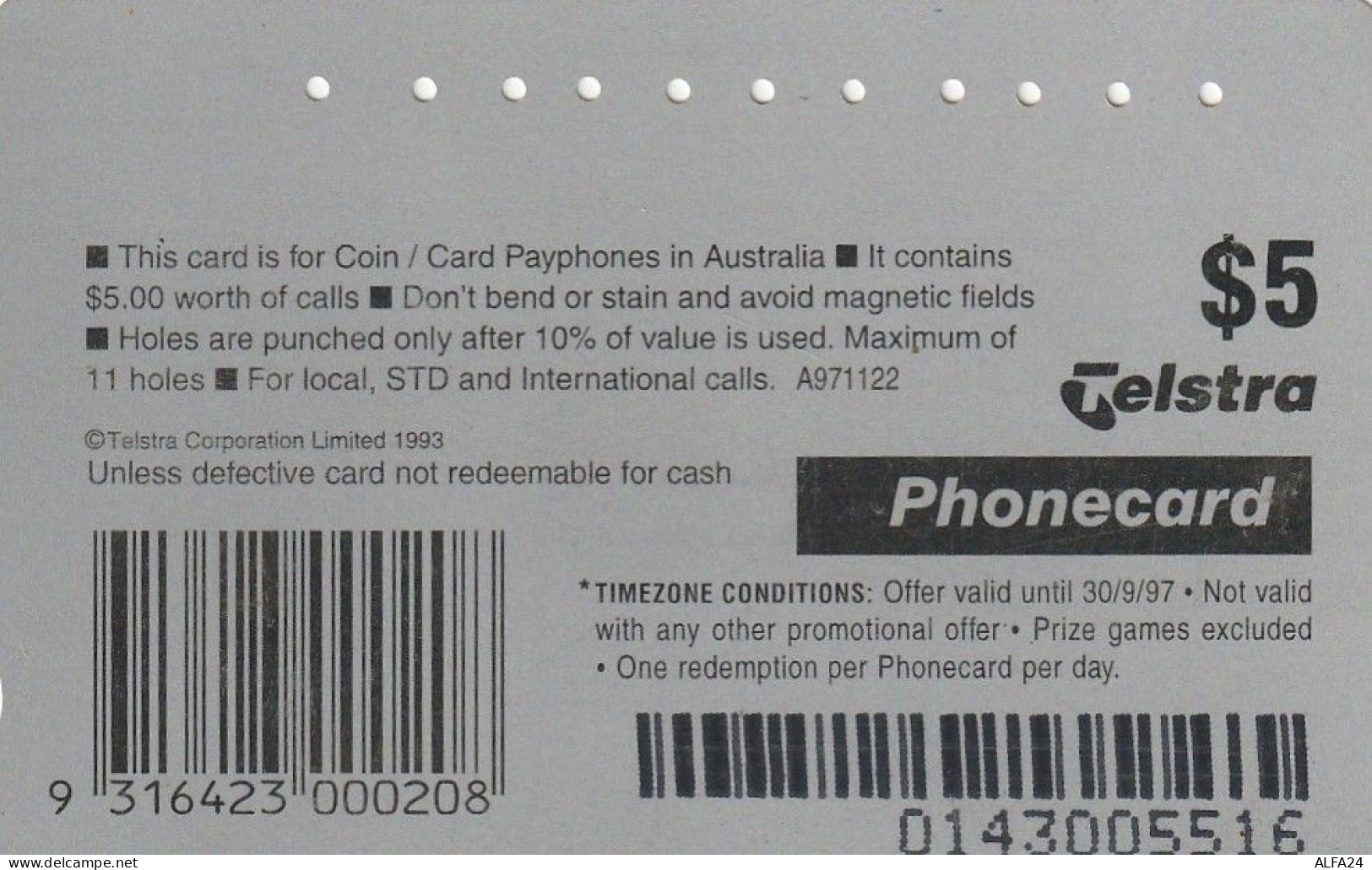 PHONE CARD AUSTRALIA  (CZ558 - Australie