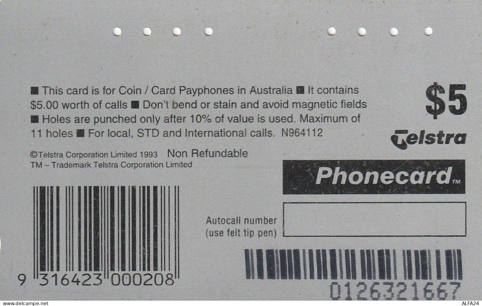 PHONE CARD AUSTRALIA  (CZ564 - Australia
