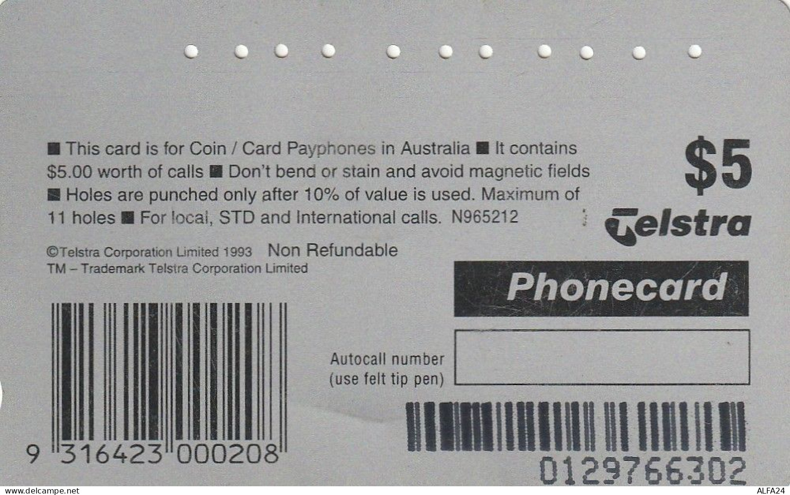 PHONE CARD AUSTRALIA  (CZ562 - Australia