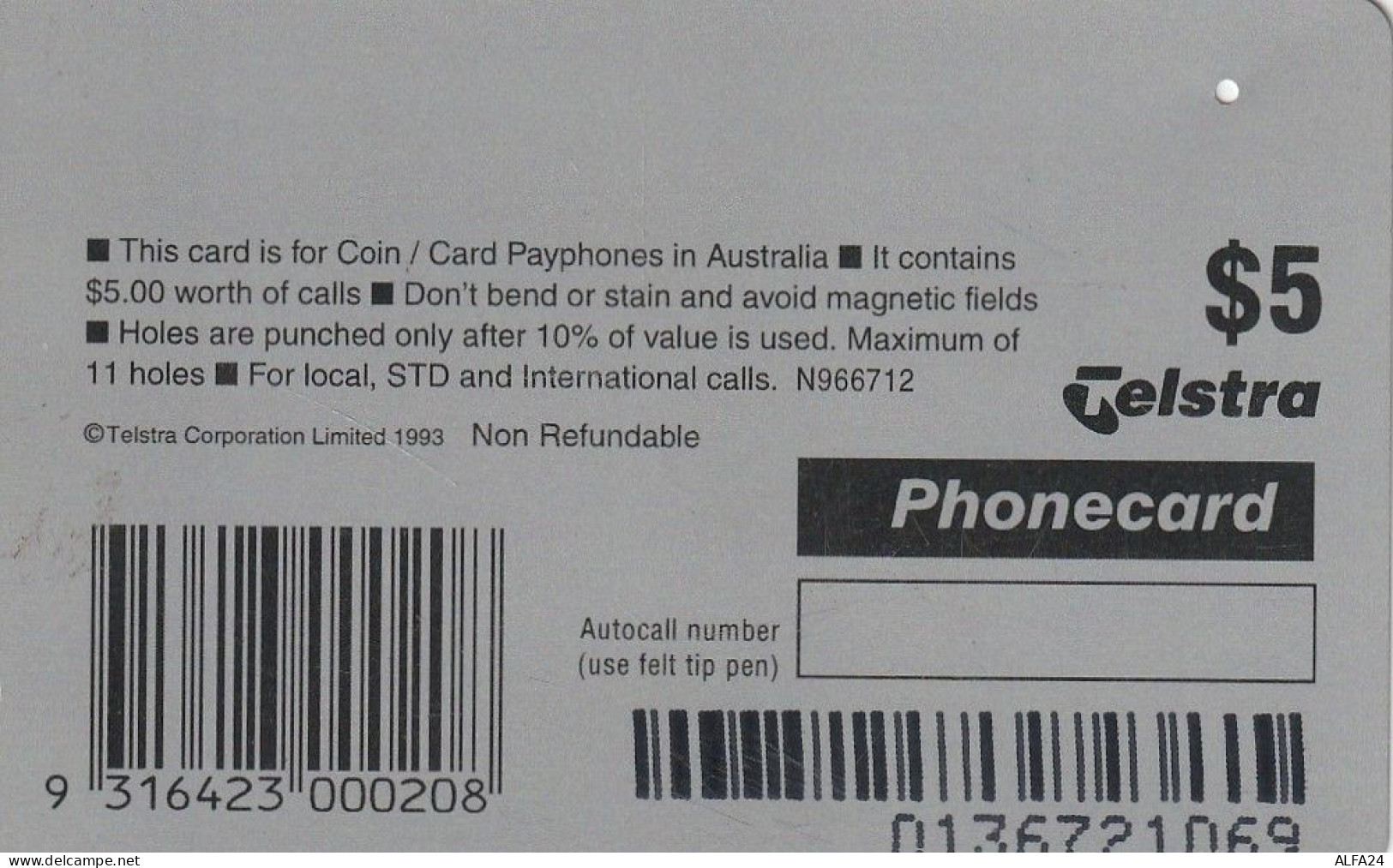 PHONE CARD AUSTRALIA  (CZ561 - Australië