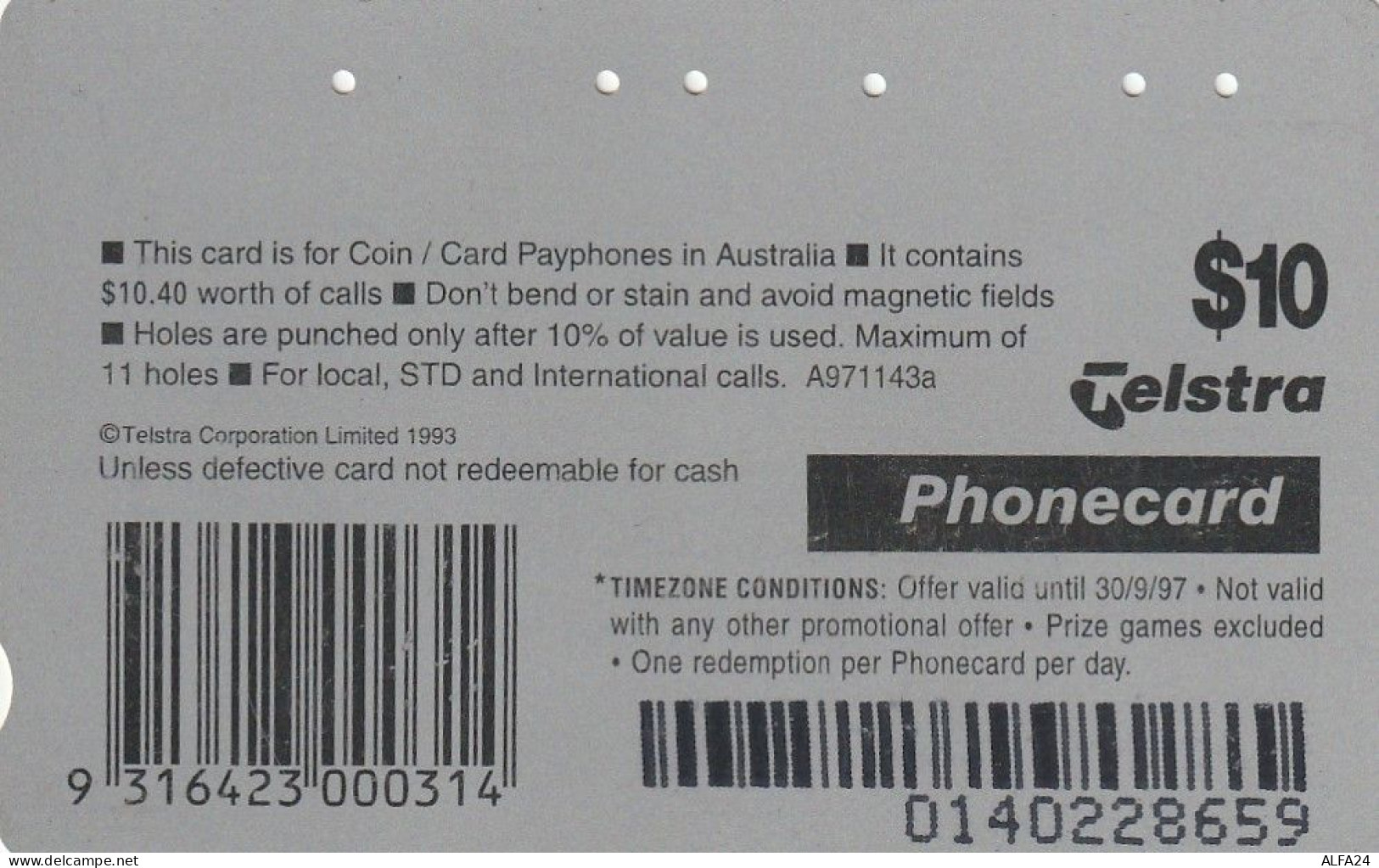 PHONE CARD AUSTRALIA  (CZ552 - Australia