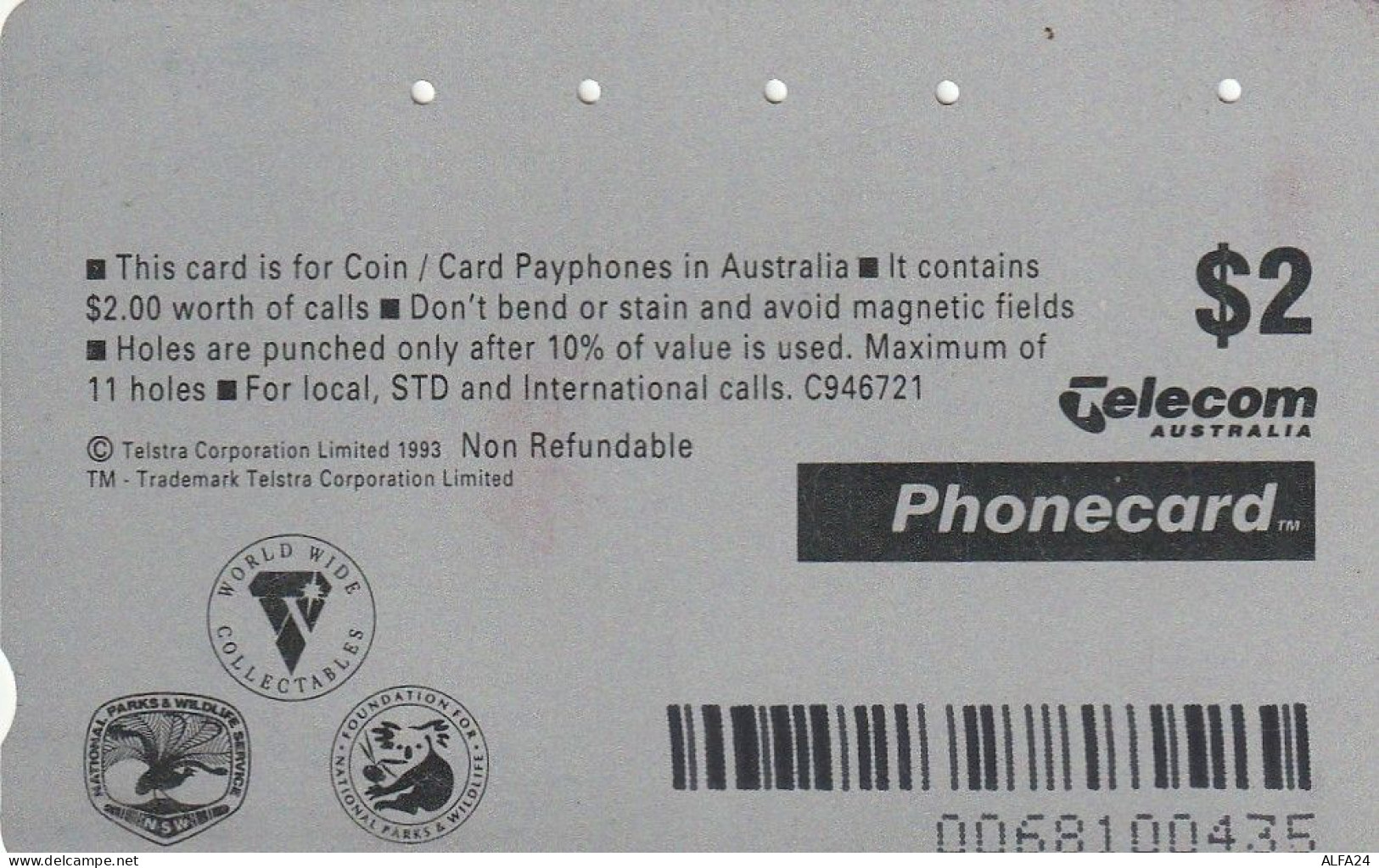 PHONE CARD AUSTRALIA  (CZ540 - Australie