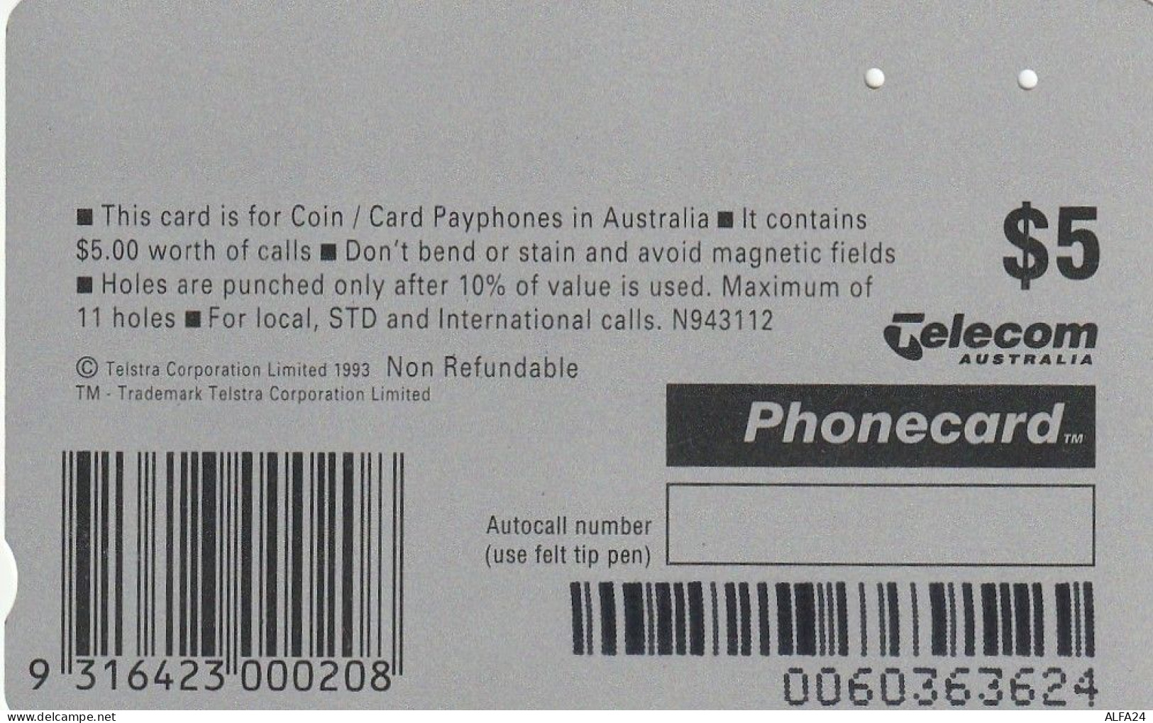 PHONE CARD AUSTRALIA  (CZ544 - Australia