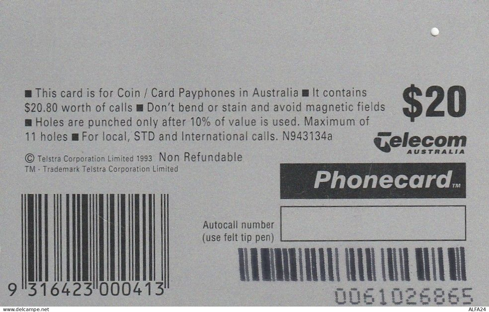 PHONE CARD AUSTRALIA  (CZ542 - Australia