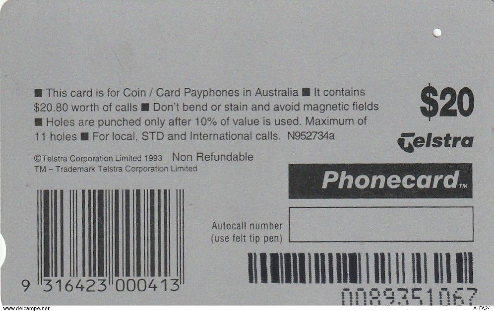 PHONE CARD AUSTRALIA  (CZ535 - Australia