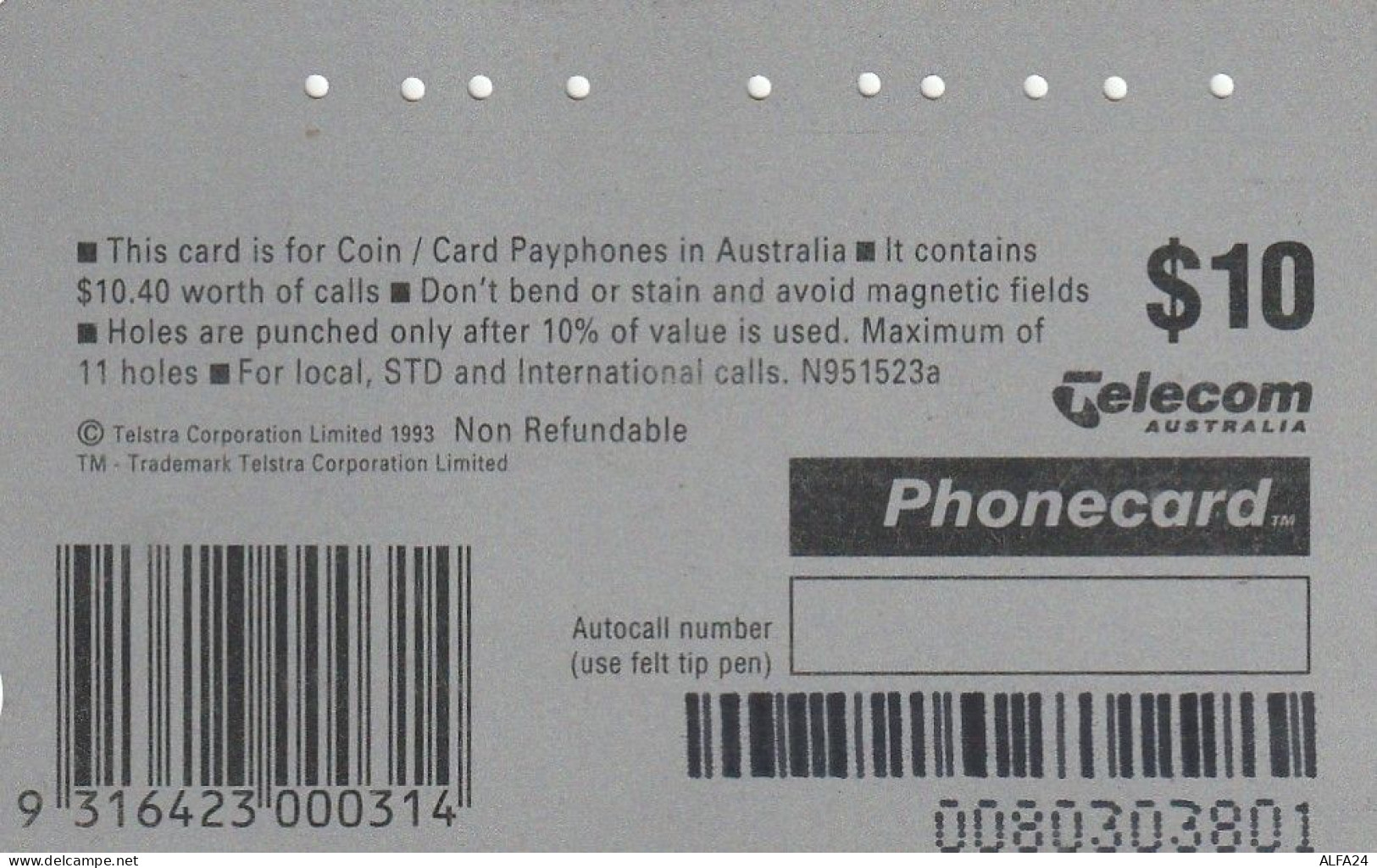 PHONE CARD AUSTRALIA  (CZ538 - Australia