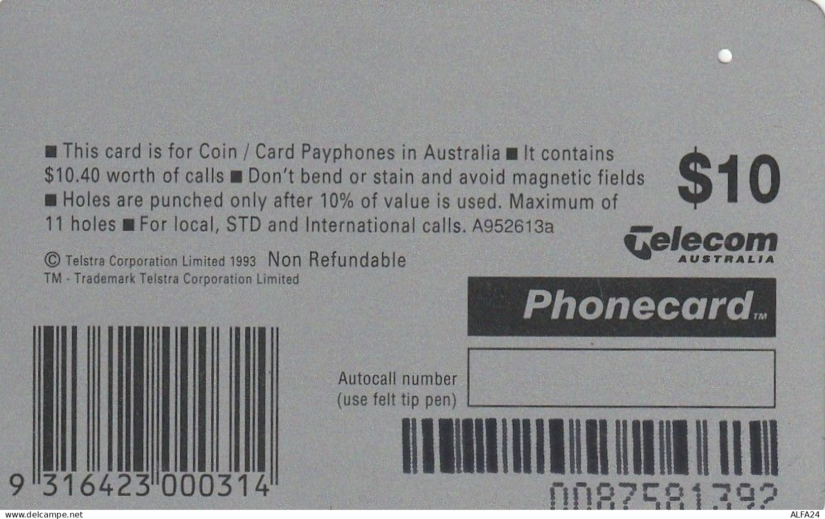 PHONE CARD AUSTRALIA  (CZ536 - Australien