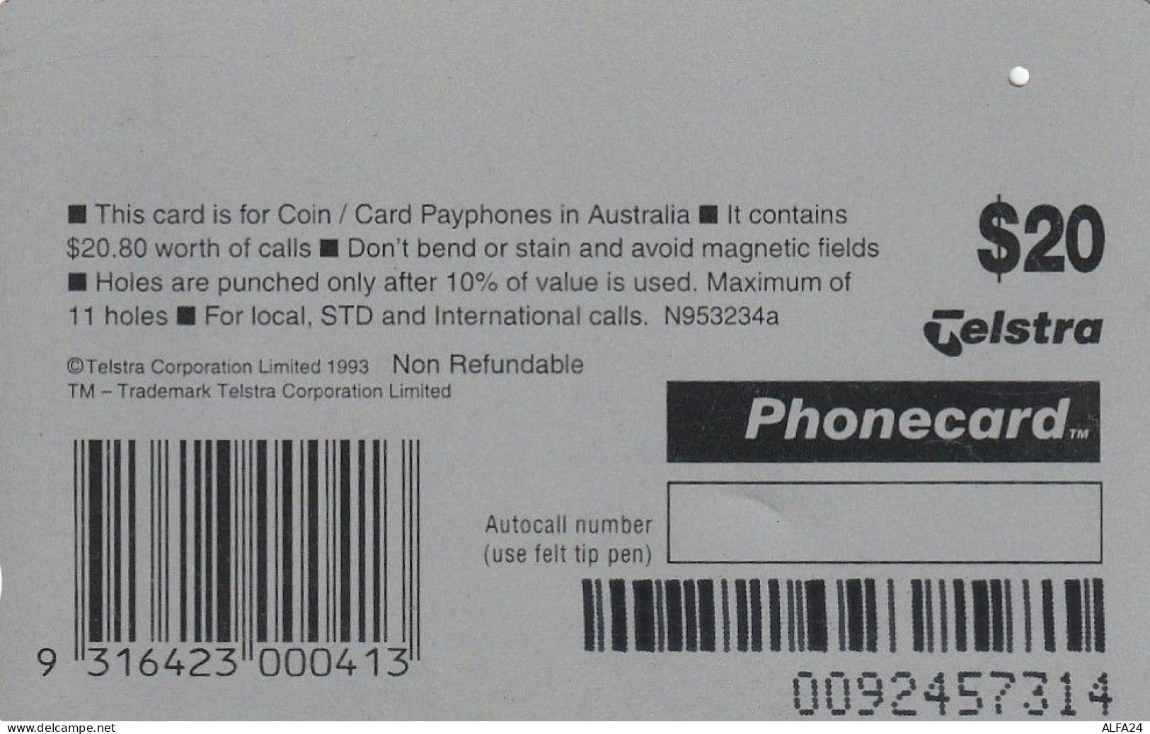 PHONE CARD AUSTRALIA  (CZ527 - Australien