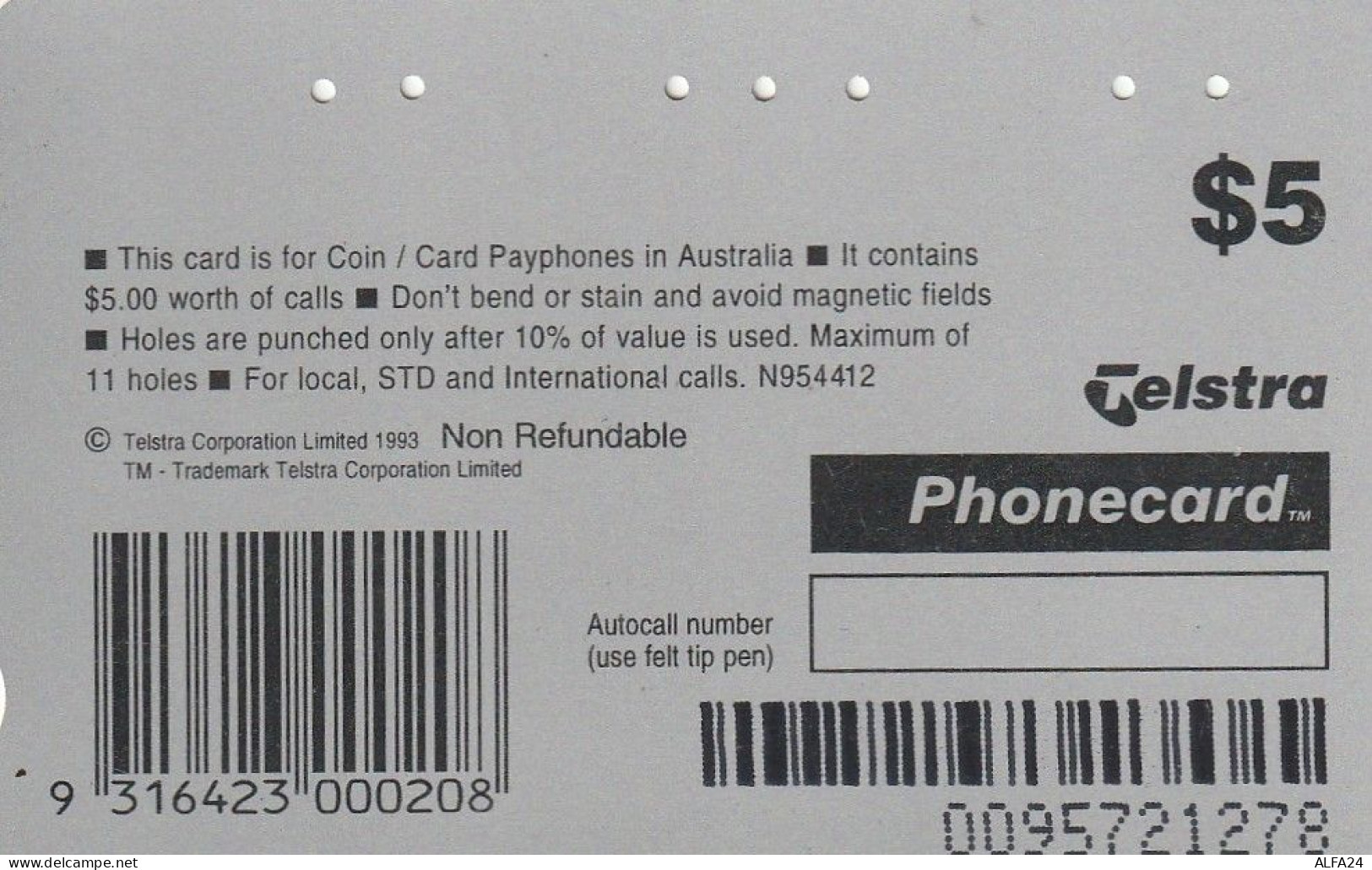PHONE CARD AUSTRALIA  (CZ524 - Australië