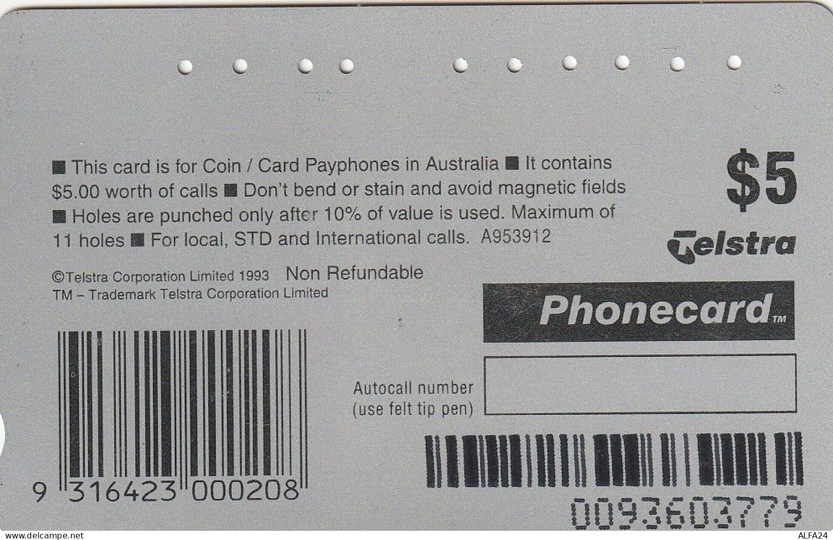 PHONE CARD AUSTRALIA  (CZ522 - Australien