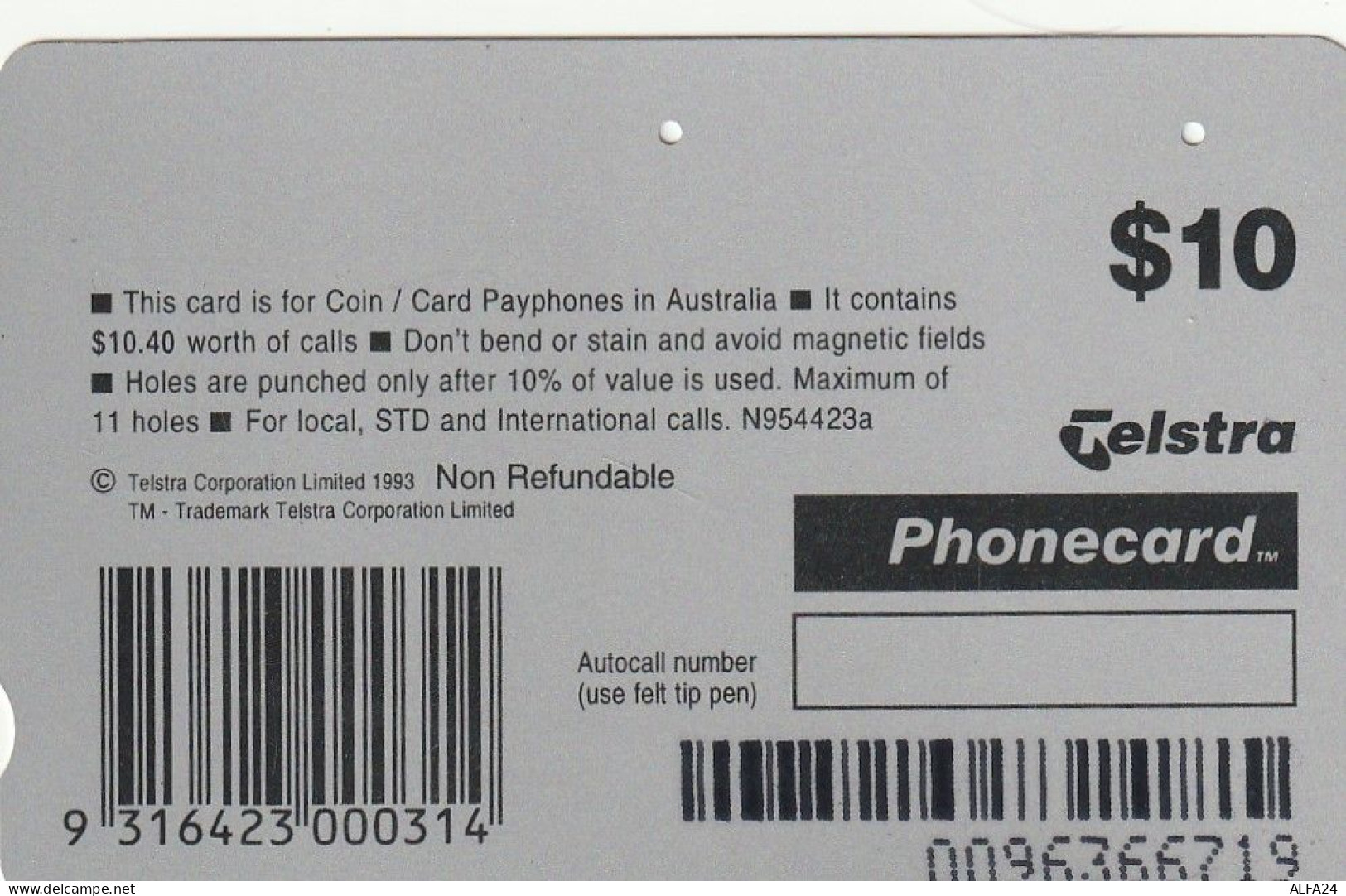 PHONE CARD AUSTRALIA  (CZ526 - Australie