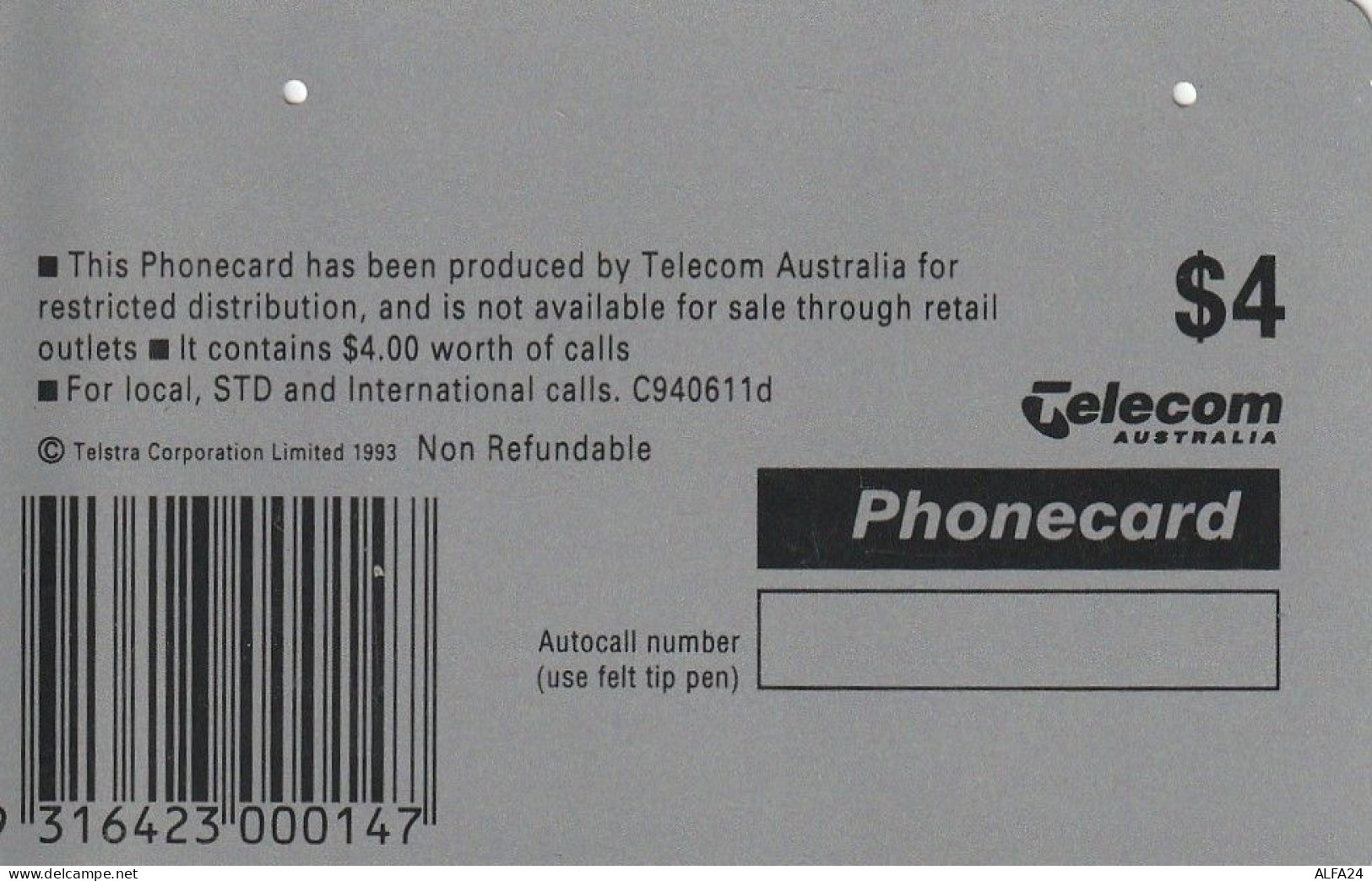 PHONE CARD AUSTRALIA  (CZ515 - Australië