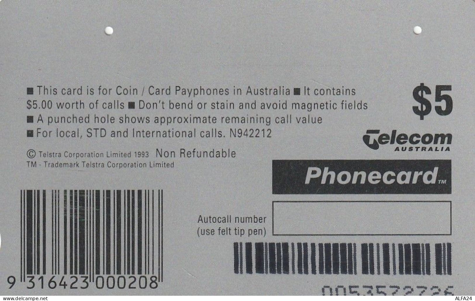 PHONE CARD AUSTRALIA  (CZ518 - Australien