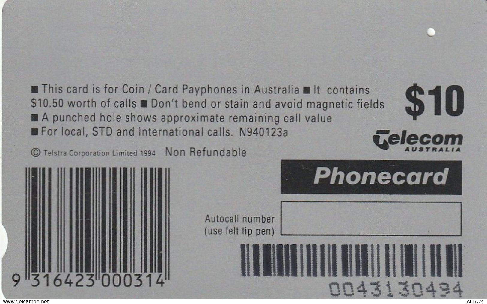 PHONE CARD AUSTRALIA  (CZ509 - Australie