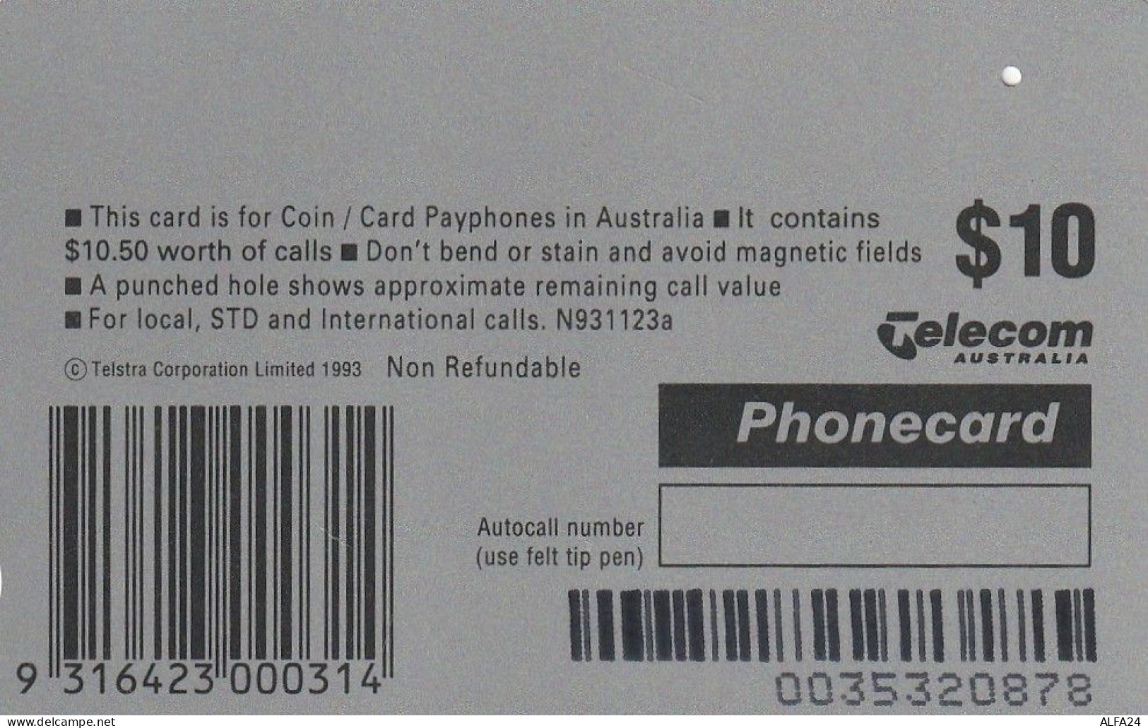 PHONE CARD AUSTRALIA  (CZ502 - Australië