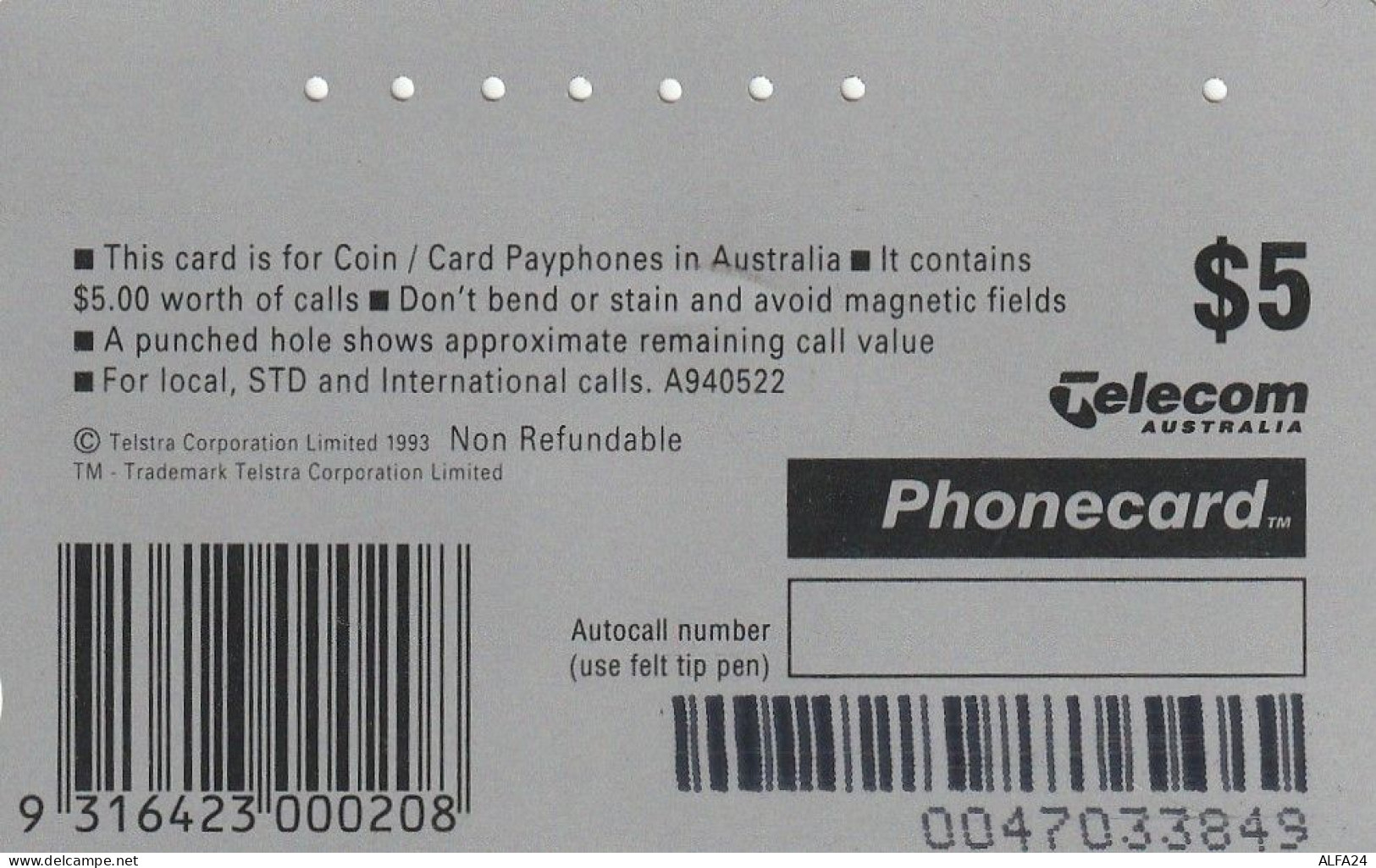 PHONE CARD AUSTRALIA  (CZ504 - Australia