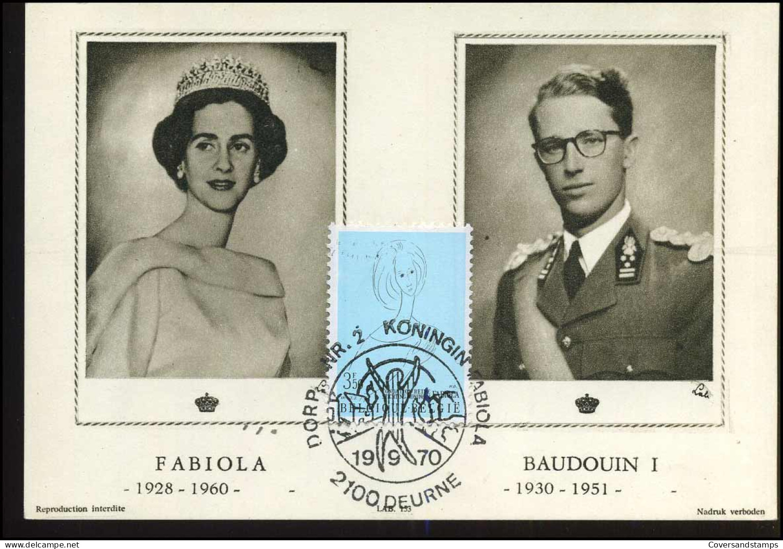 1546 - MK - Stichting Koningin Fabiola - 1961-1970