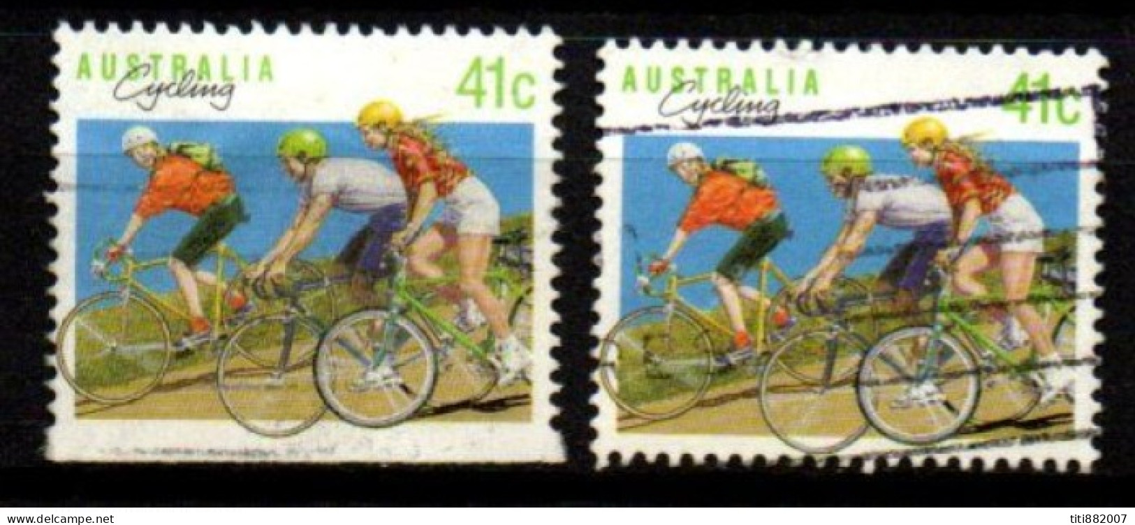 AUSTRALIE   -    Cyclisme ,   Oblitérés. - Cycling