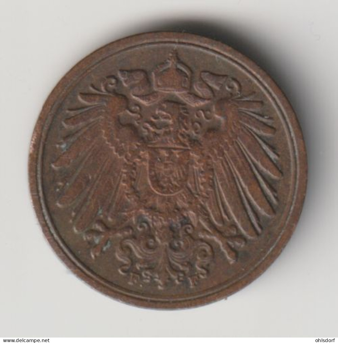 DEUTSCHES REICH 1906 F: 1 Pfennig, KM 10 - 1 Pfennig