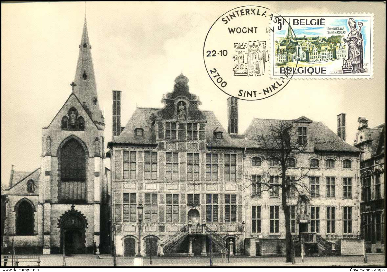 1873 - MK - Sint-Niklaas : Grote Markt  - 1971-1980
