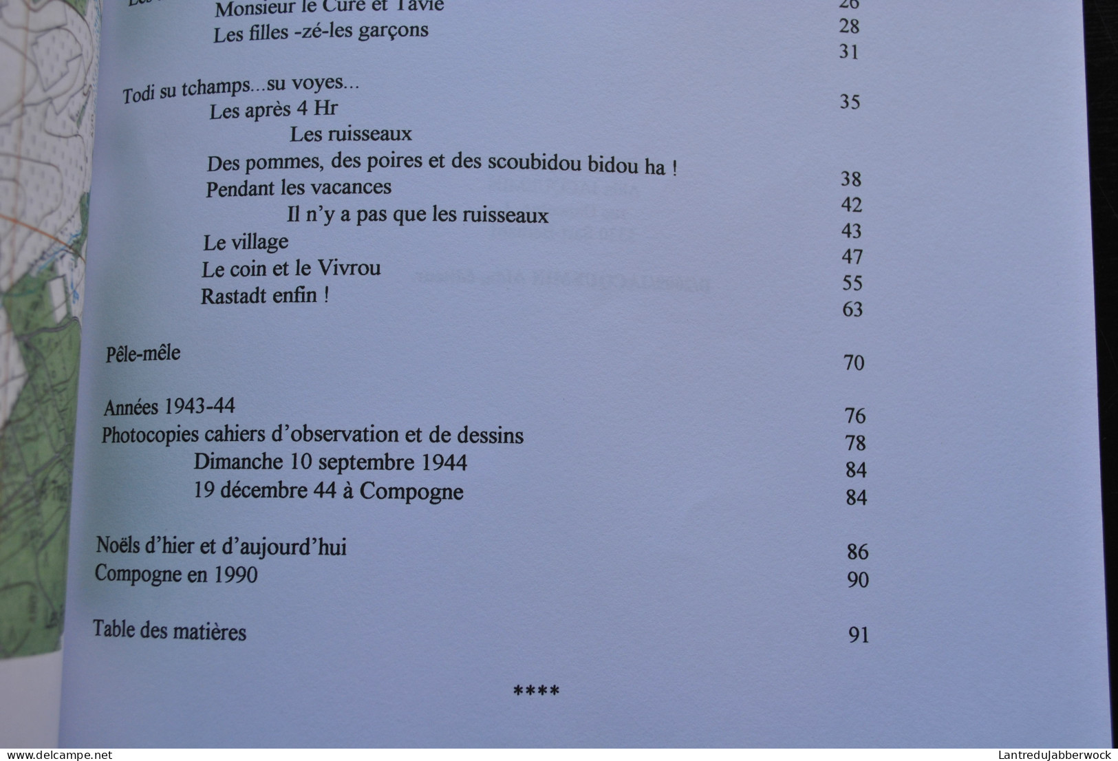 Alda JACQUEMIN Compogne A Cause D'une Abeille Régionalisme Guerre 1939 1940 1945 WW2 Ecole Vivrou 1944 - Belgien