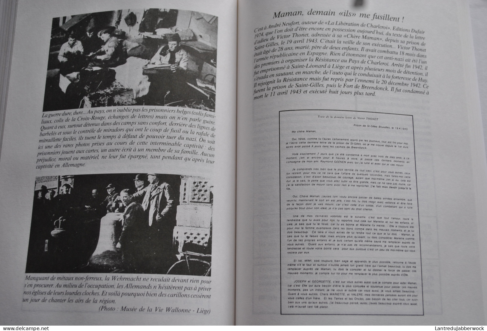 HASQUIN Le Joug Le Plus Long 1940 1945 Régionalisme Dédicace WW2 Guerre Mondiale Charleroi Exode Degrelle Libération   - Belgique