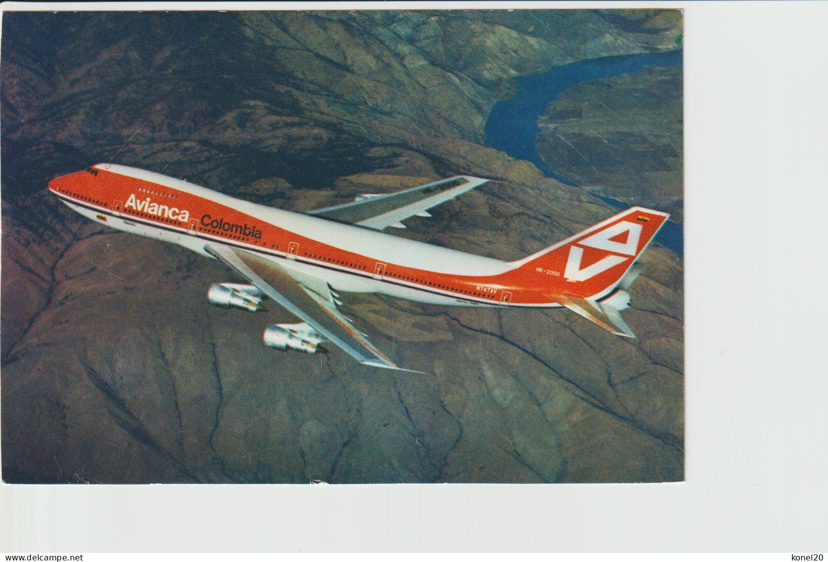 Pc Avianca Colombia Airlines Boeing 747 Aircraft - 1919-1938: Fra Le Due Guerre