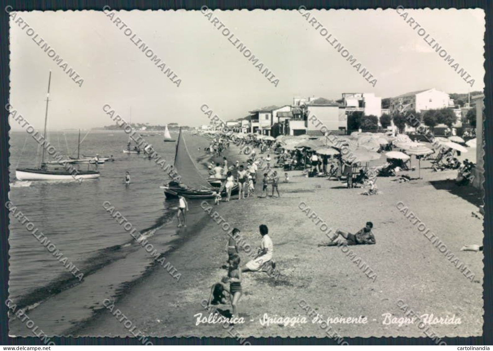 Grosseto Follonica Foto FG Cartolina MV7341 - Grosseto