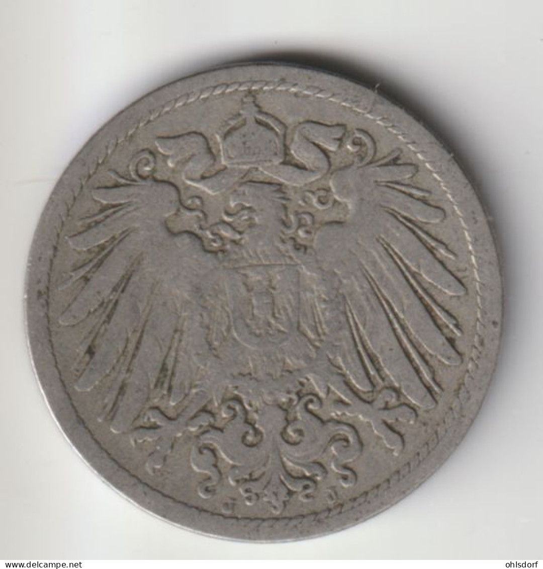 DEUTSCHES REICH 1900 J: 10 Pfennig, KM 12 - 10 Pfennig