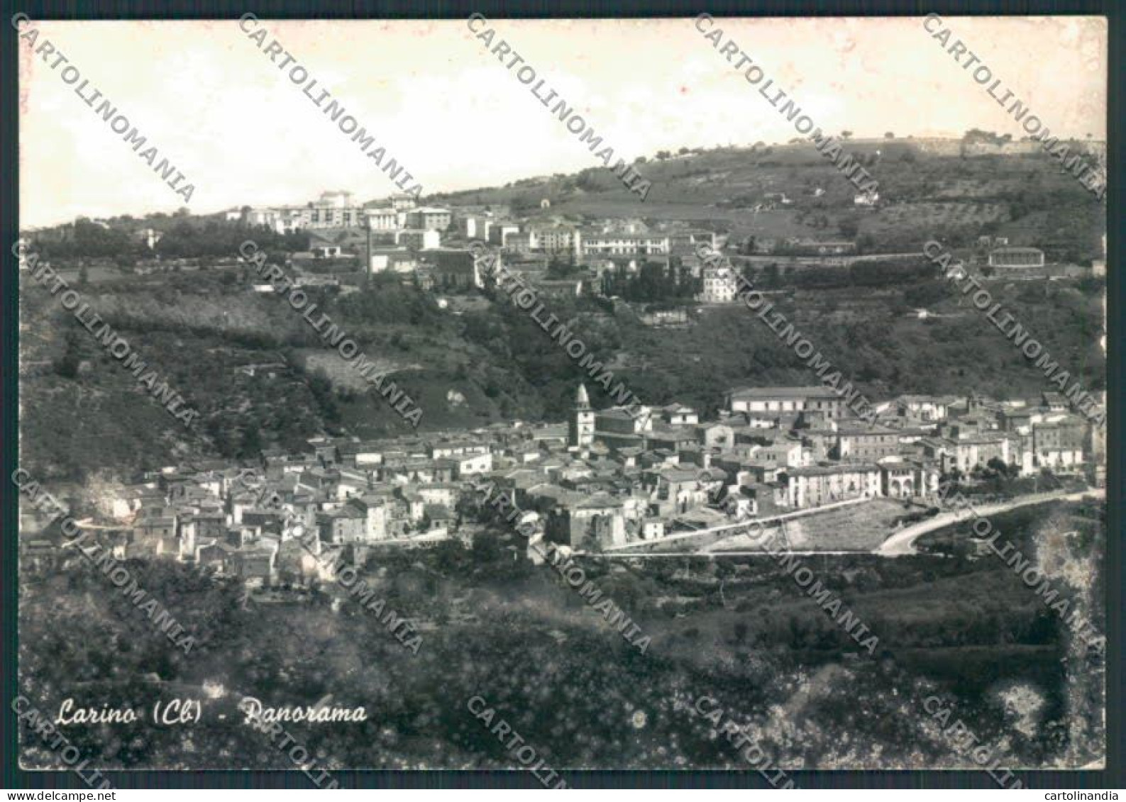 Campobasso Larino ABRASA MACCHIE FG Foto Cartolina MV8881 - Campobasso