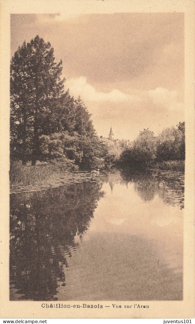 CPA Chatillon En Bazois-Vue Sur L'Aron     L2846 - Chatillon En Bazois