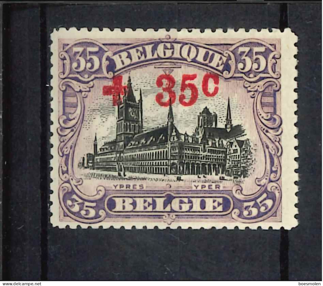 OBP 157 MNH ** - 1918 Croix-Rouge