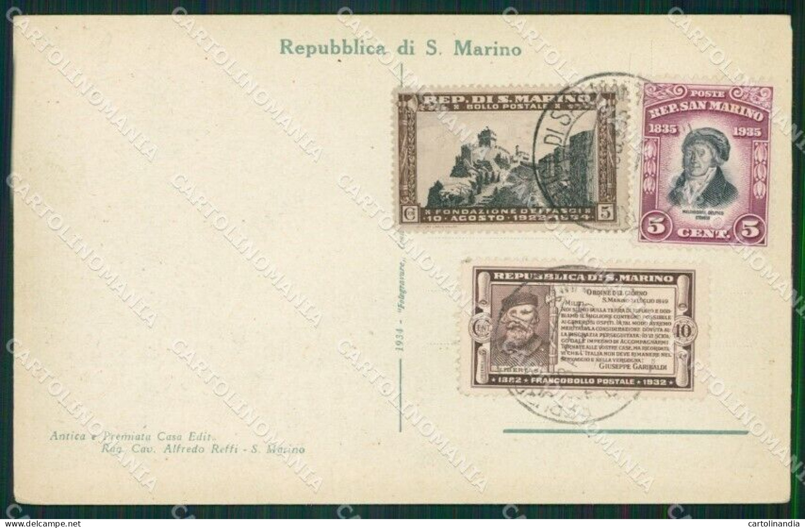 San Marino Cartolina MQ5409 - San Marino