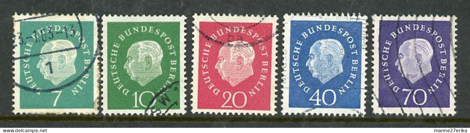 Germany USED 1959 Pres. Heuss - Used Stamps