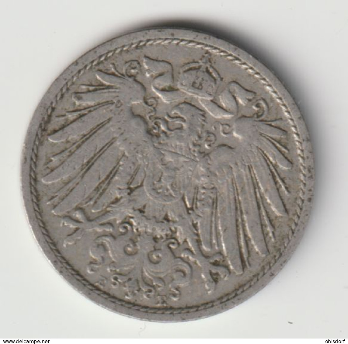 DEUTSCHES REICH 1906 E: 10 Pfennig, KM 12 - 10 Pfennig