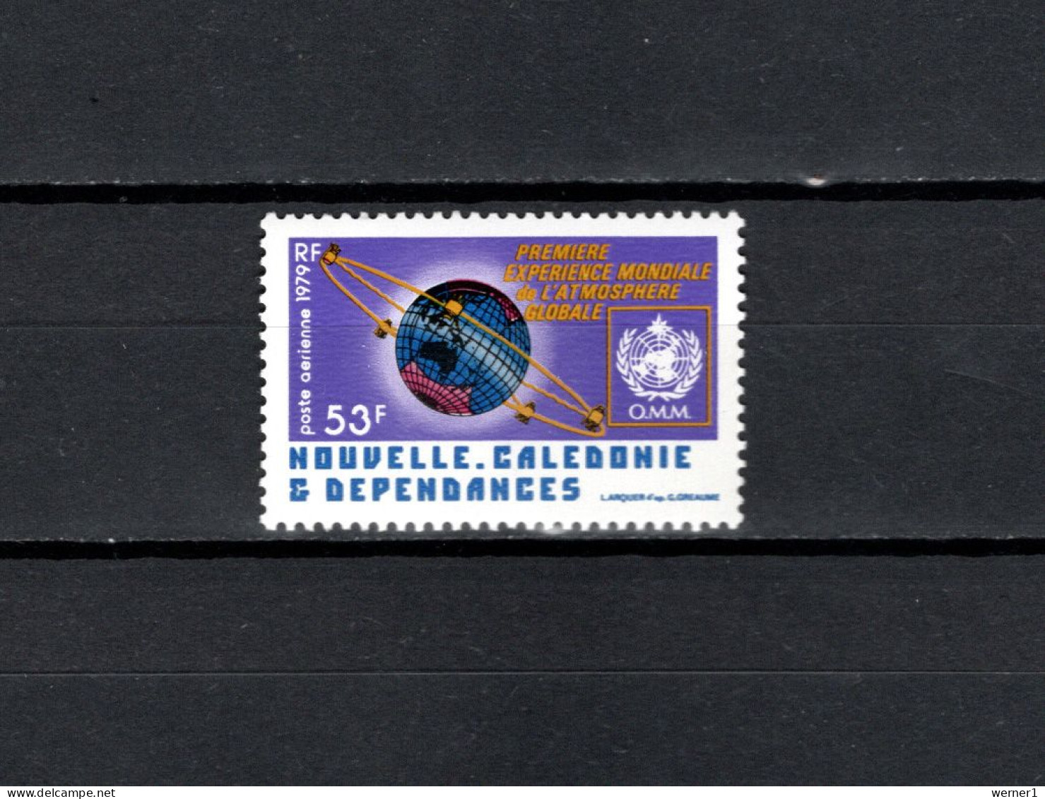 New Caledonia 1979 Space, Meteoroloy Stamp MNH - Oceanië