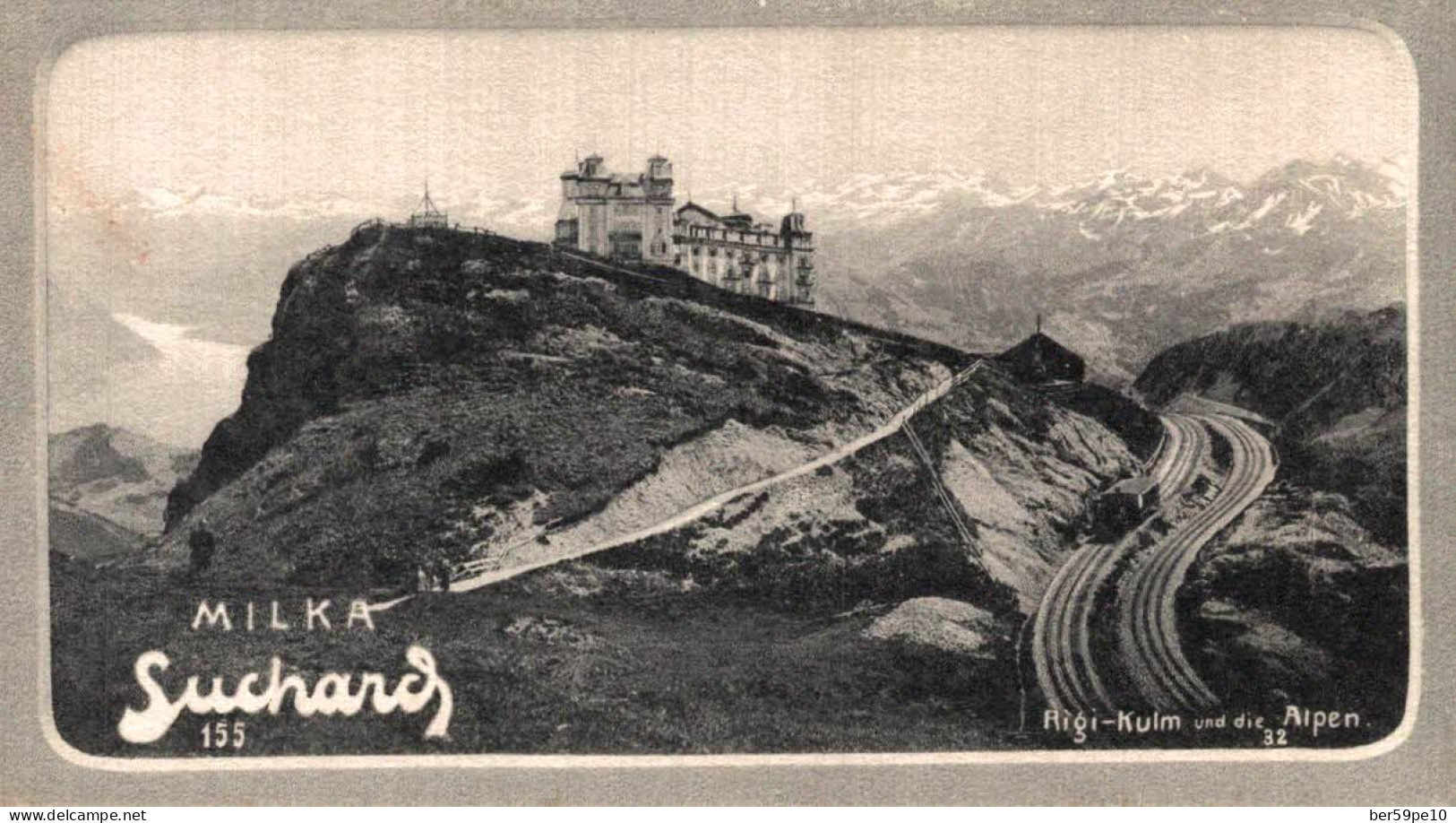 CHROMO CHOCOLAT SUCHARD N°32 RIGI-KULM UND DIE ALPEN - Suchard