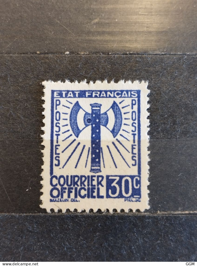 1943. Francia. Courrier Officiel. État Français. Nuevo Sin Goma - Mint/Hinged