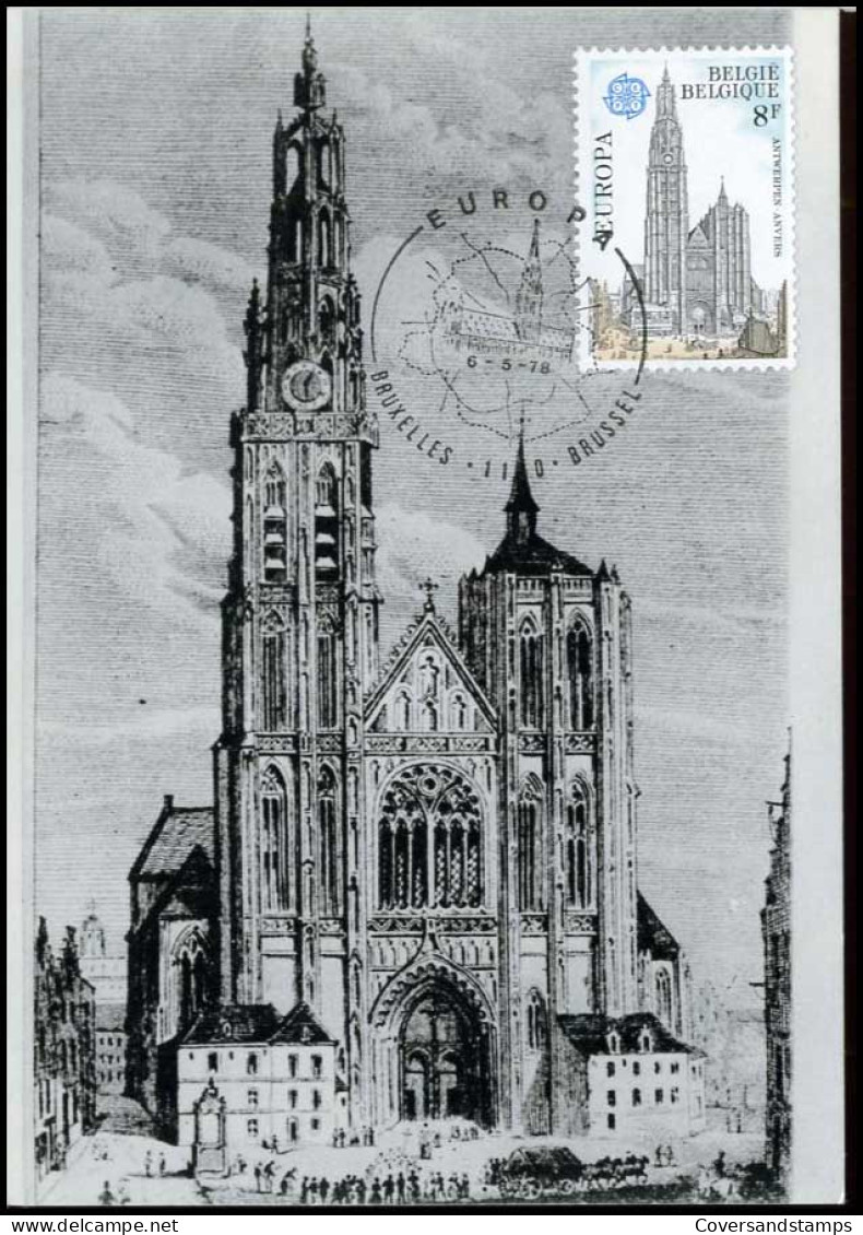 1891 - MK - Europa CEPT :O.L.V. Kathedraal Antwerpen - 1971-1980