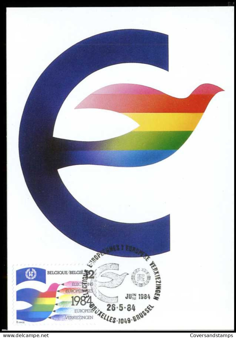 2133 - MK - Europese Parlementsverkiezingen - 1981-1990