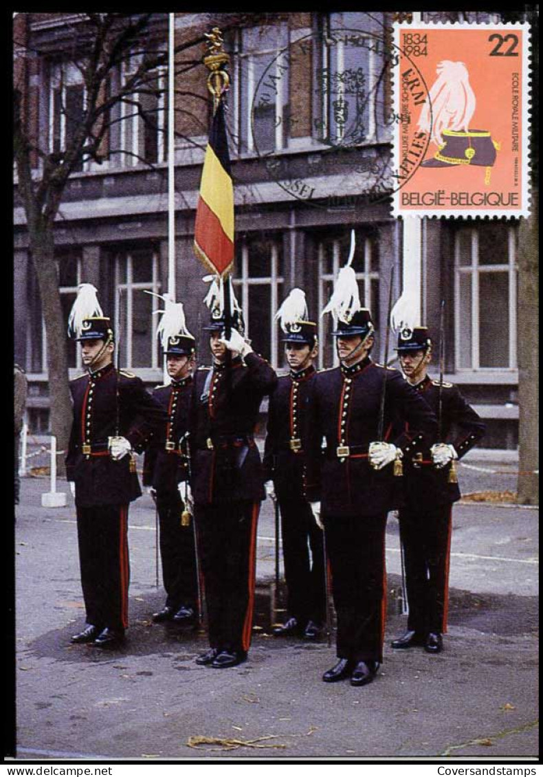 2134 - MK - 150 Jaar Militaire School - 1981-1990