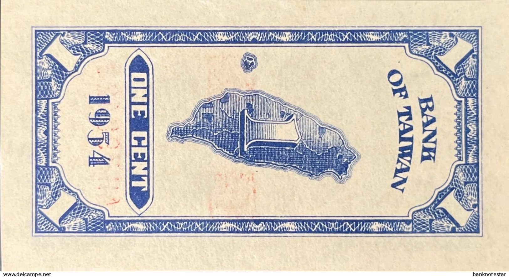 Taiwan 1 Cent, P-1963 (1954) - UNC - Taiwan