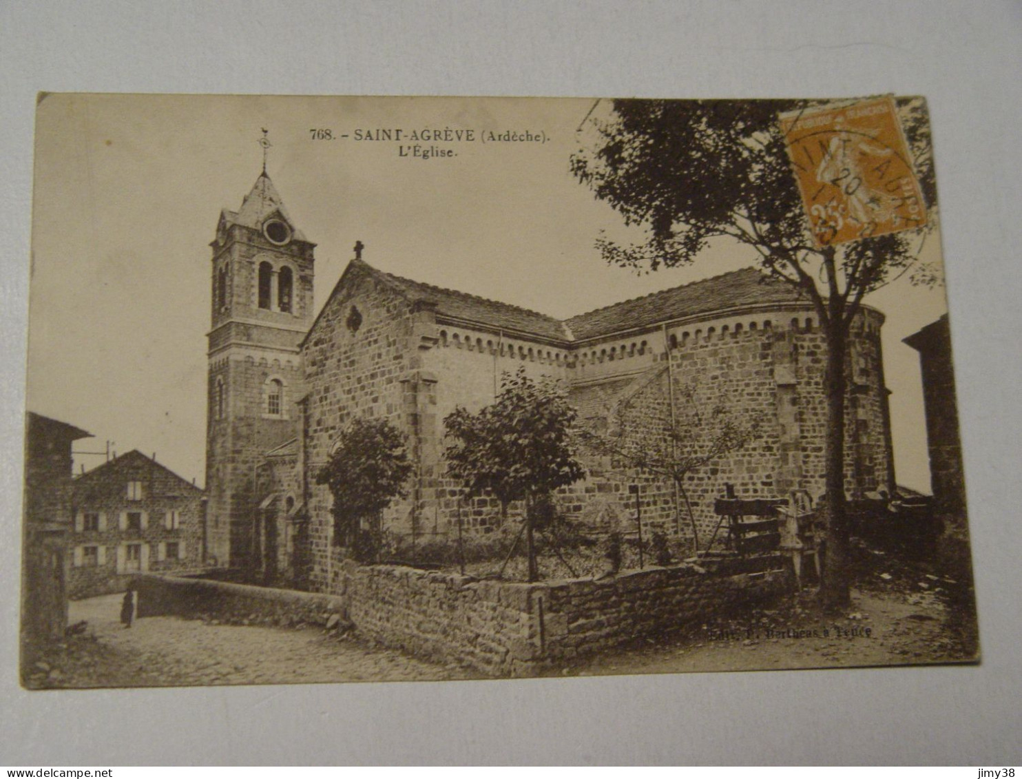 ARDECHE-SAINT AGREVE-768-L'EGLISE - Saint Agrève