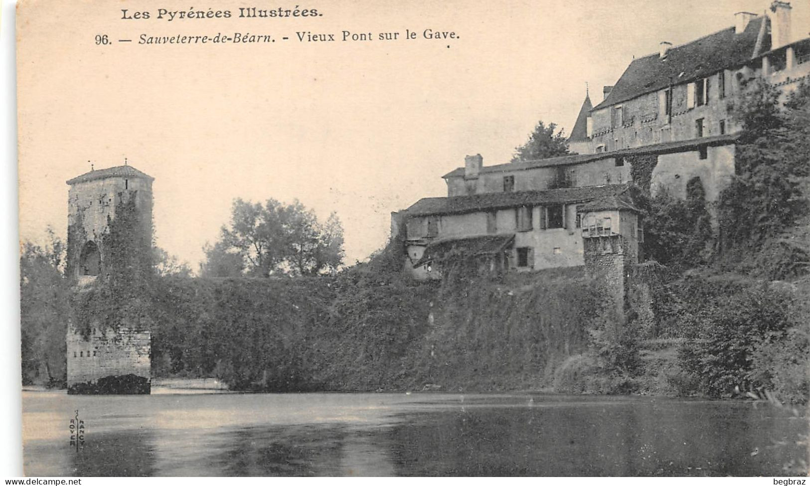 SAUVETERRE DE BEARN    VIEUX PONT - Sauveterre De Bearn