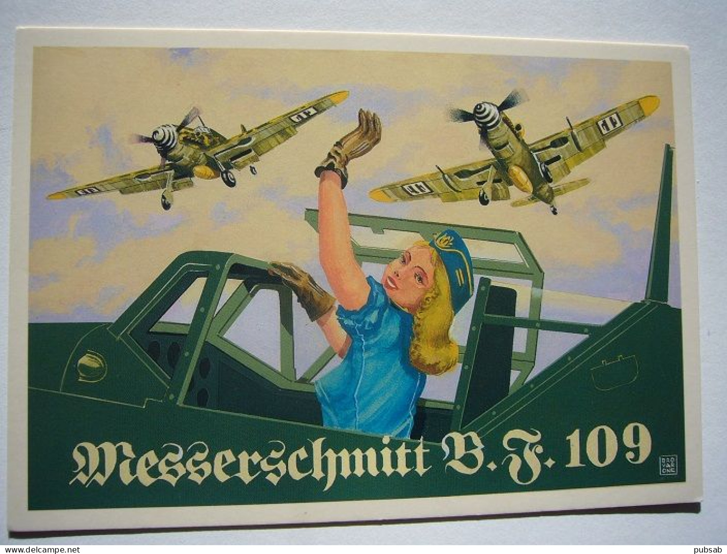 Avion / Airplane / DEUTSCHE LUFTWAFFE / Messerschmidt Me 109 - 1939-1945: 2ème Guerre