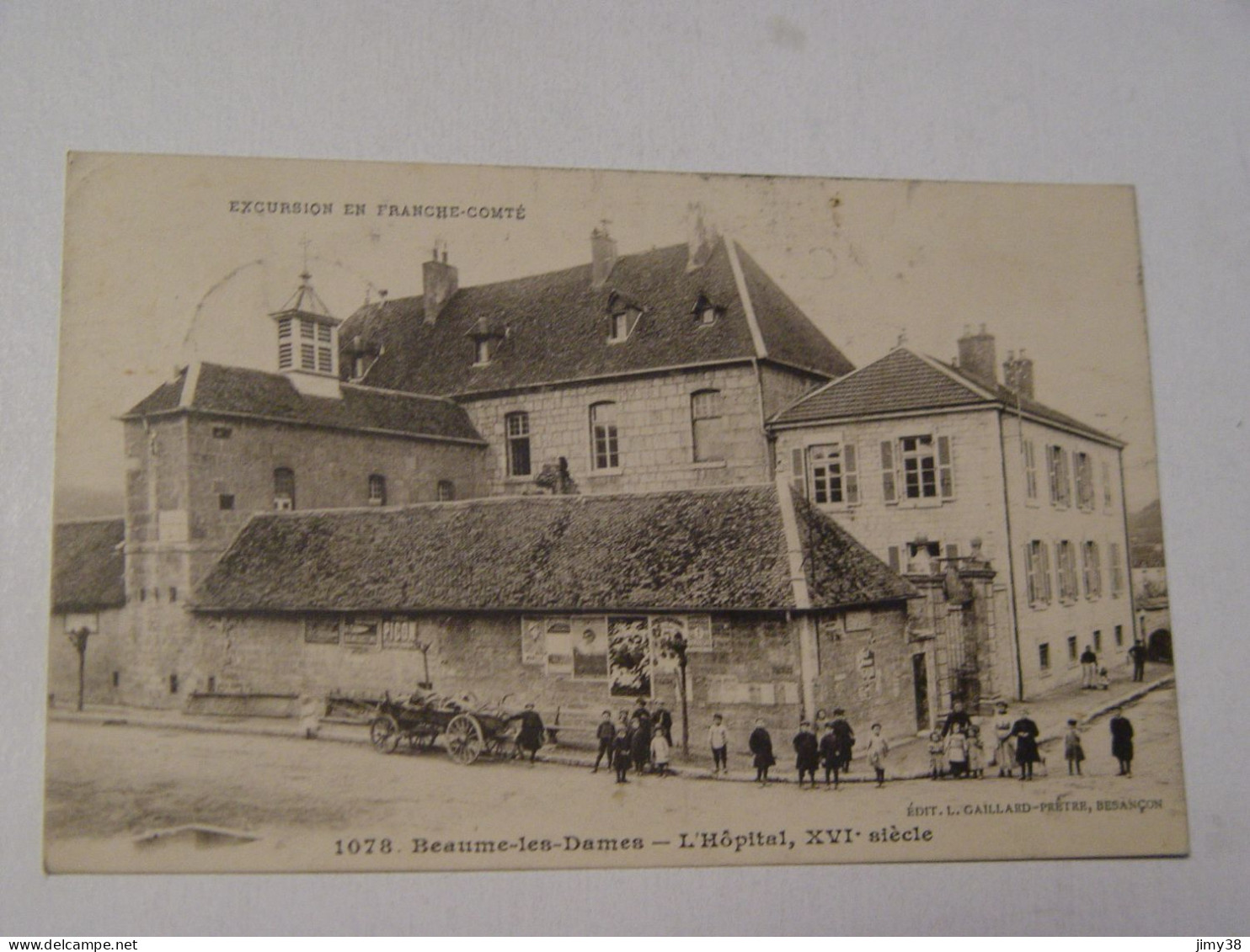 DOUBS-1078-BEAUME LES DAMES-L'HOPITAL XVIe ANIMEE - Baume Les Dames