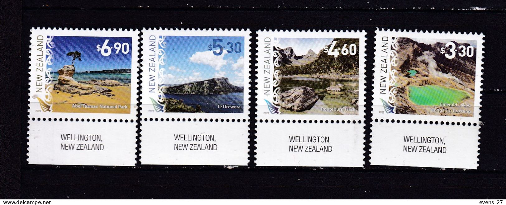 NEW ZEALAND--2023.-DEFINITIVE SET-LANDSCAPES SCENES--MNH. - Nuevos