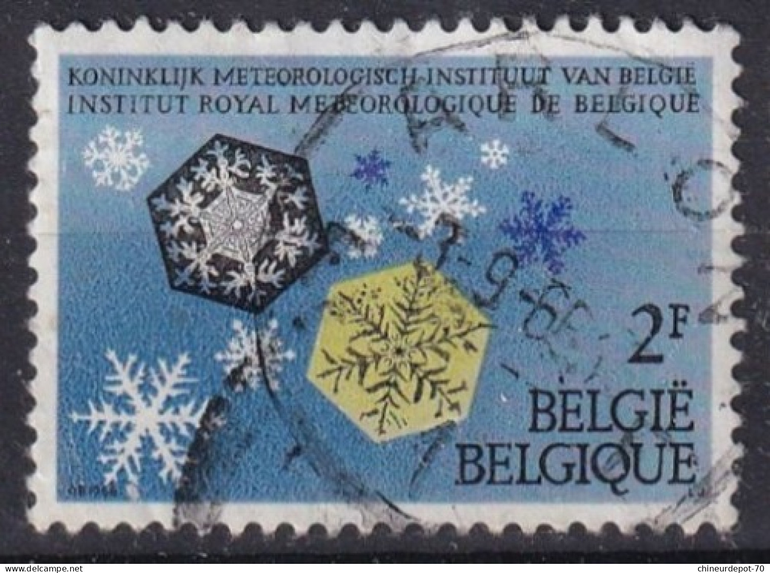 INSTITUT ROYAL DE METEO CACHET ARLON - Used Stamps